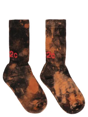 032c Bleached Effect Socks