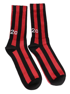 032c Striped Socks