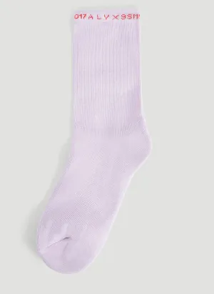 1017 ALYX 9SM 3 Pack Logo Trimmed Socks