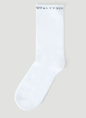 1017 ALYX 9SM 3 Pack Logo Trimmed Socks