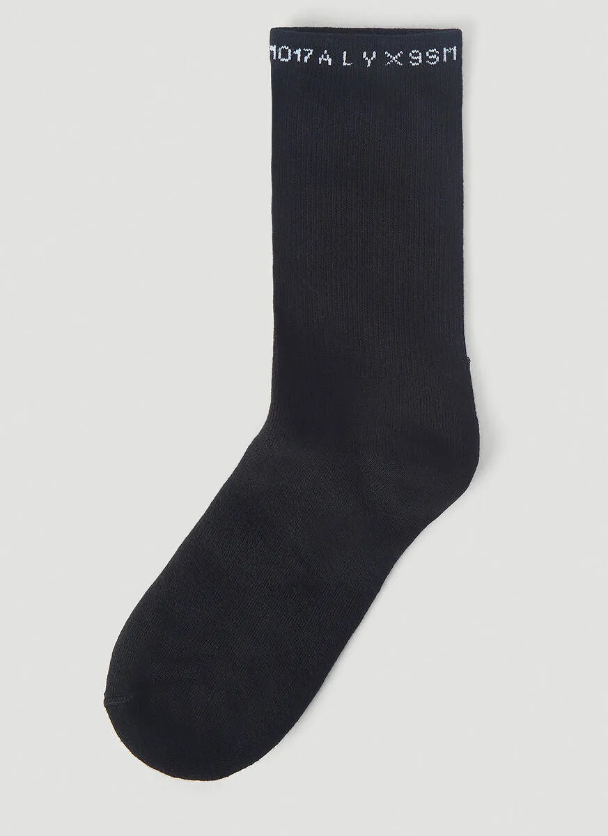 1017 ALYX 9SM 3 Pack Logo Trimmed Socks
