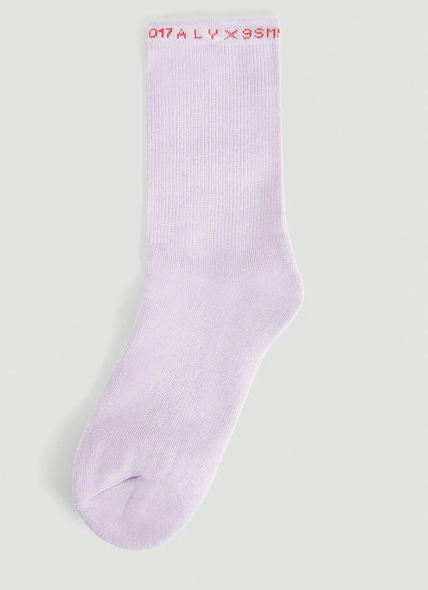 1017 ALYX 9SM 3 Pack Logo Trimmed Socks
