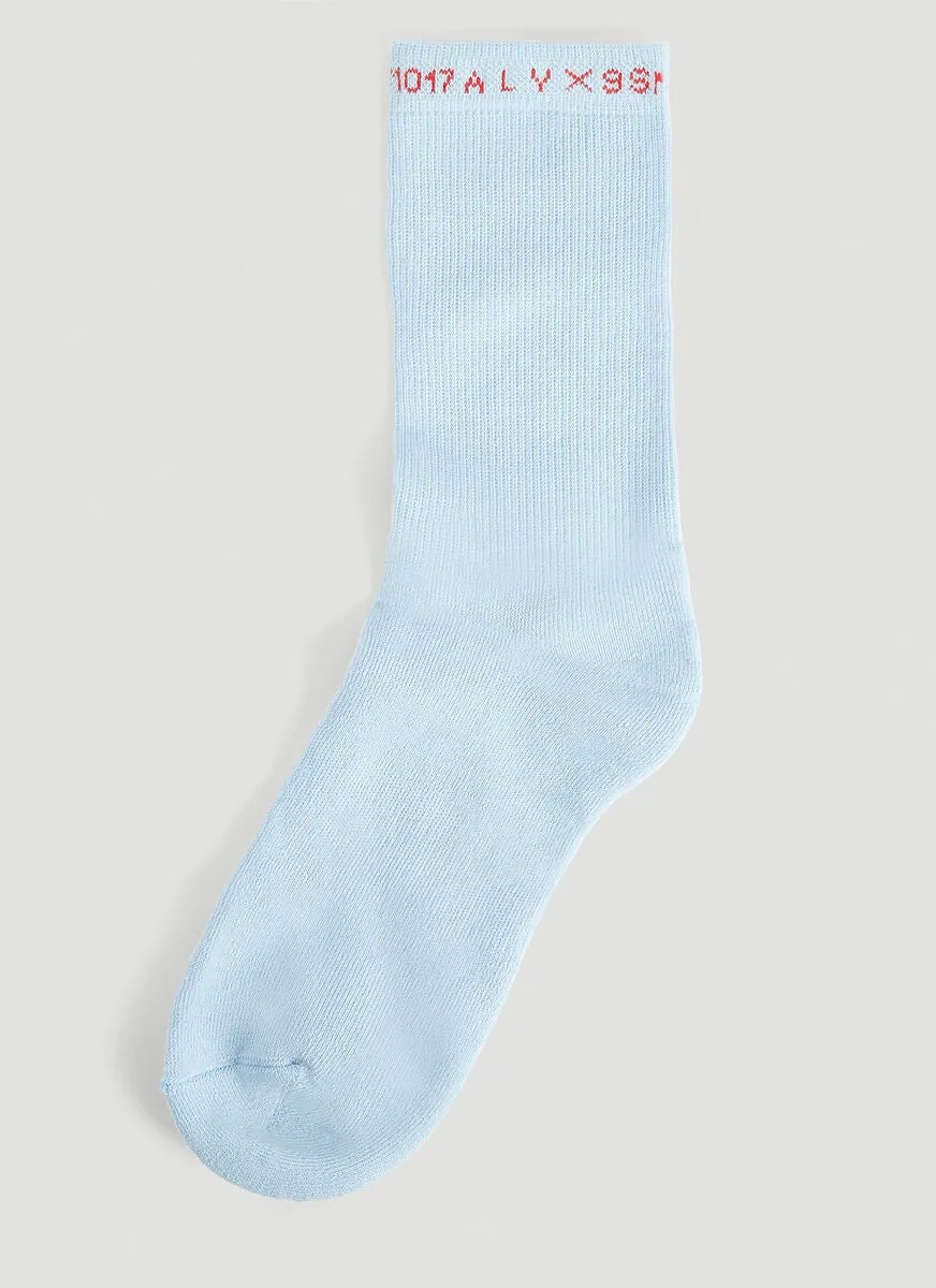 1017 ALYX 9SM 3 Pack Logo Trimmed Socks