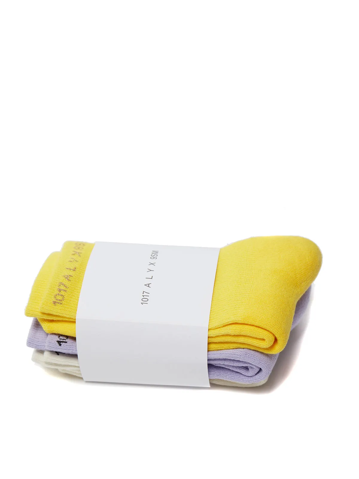 1017 ALYX 9SM Pack Of Three Logo Intarsia Socks