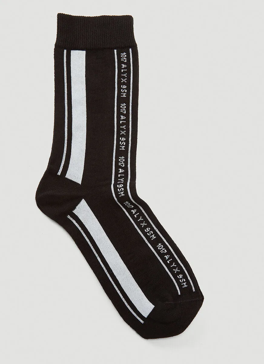 1017 ALYX 9SM Vertical Stripe Socks
