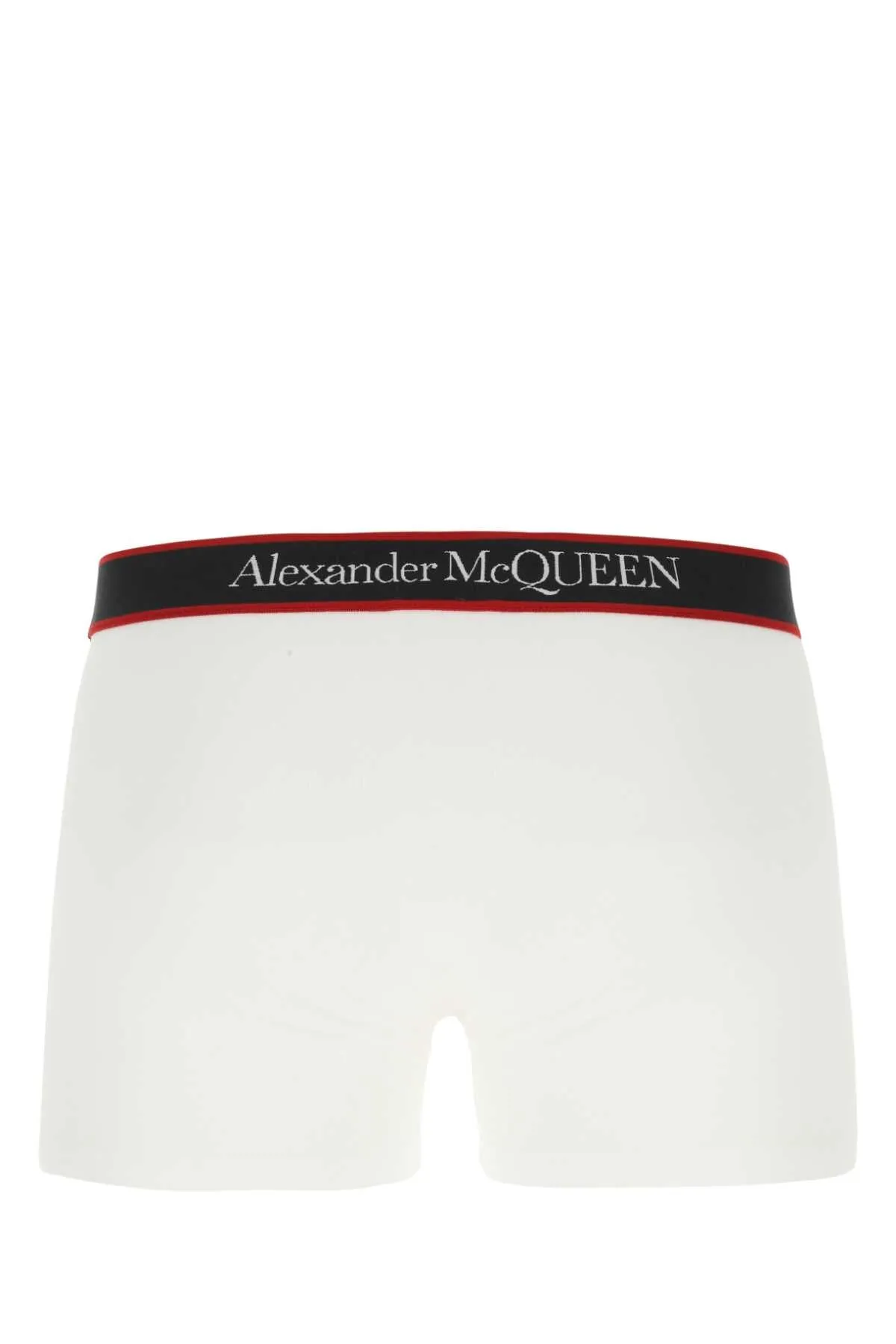Alexander McQueen Logo-Waist Stretch Boxer Shorts