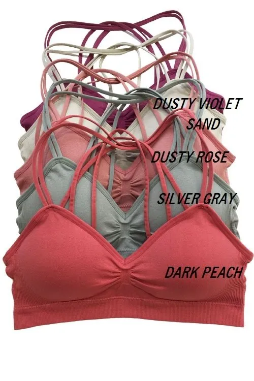 Anemone Seamless Strappy Bra WY9014