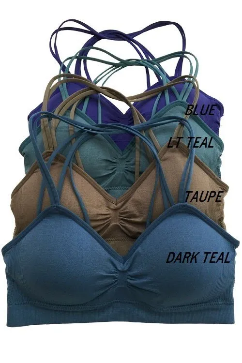 Anemone Seamless Strappy Bra WY9014