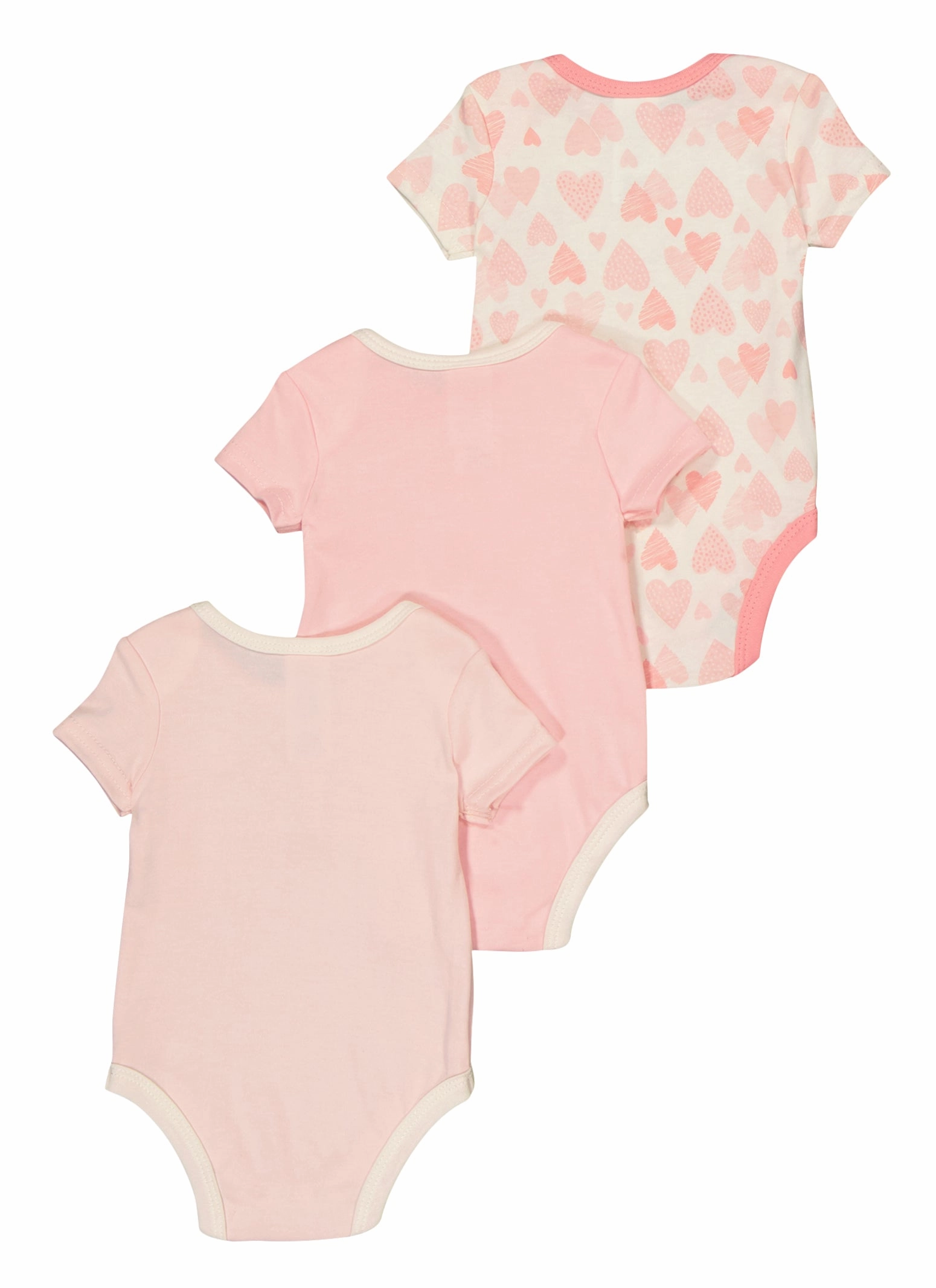 Baby Girls 0-9M Kind Like Mommy Graphic Bodysuits 3 Pack