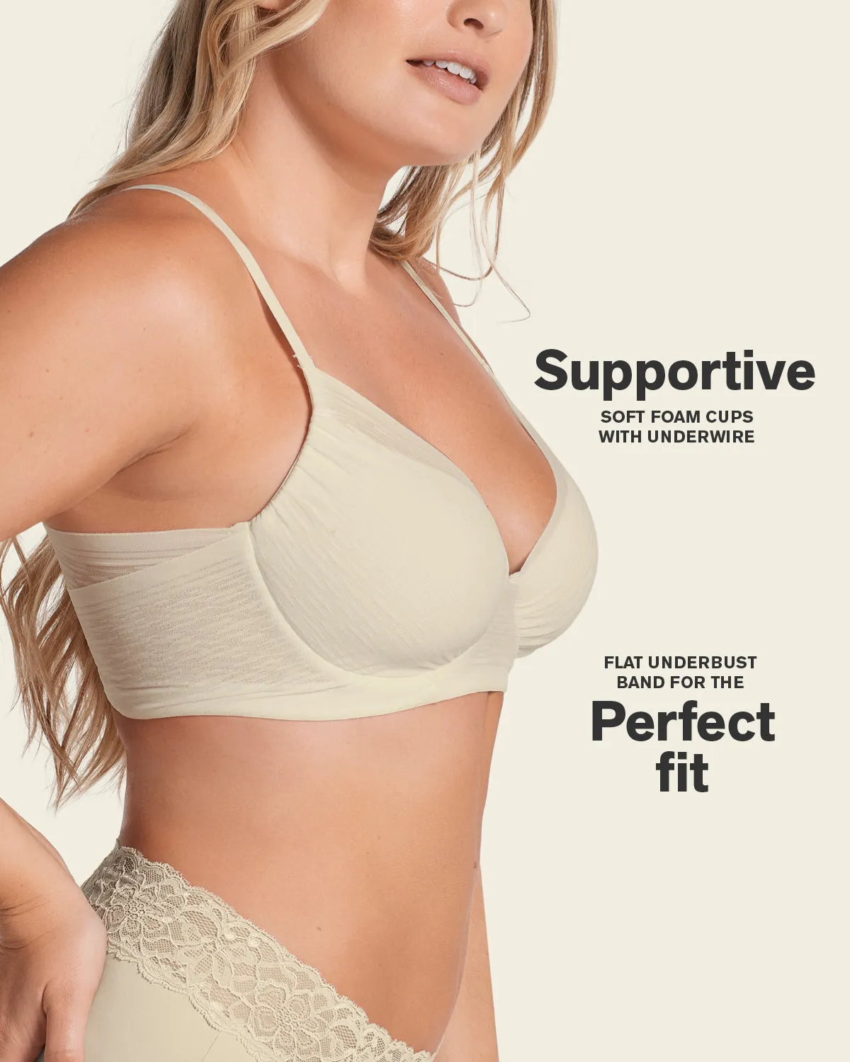 Complete Coverage Smoothing Bra