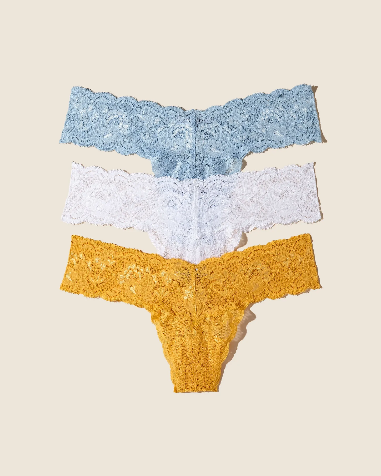 Cutie Lr Thong 3 Pack
