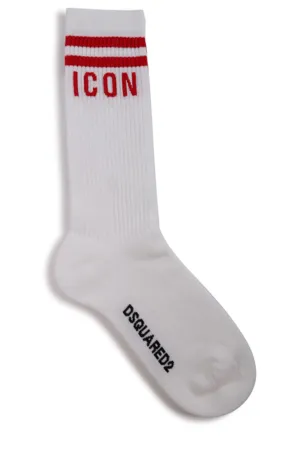 Dsquared2 Logo Intarsia Socks