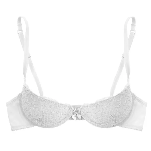 Duet Lace Half-Cup Padded Bra