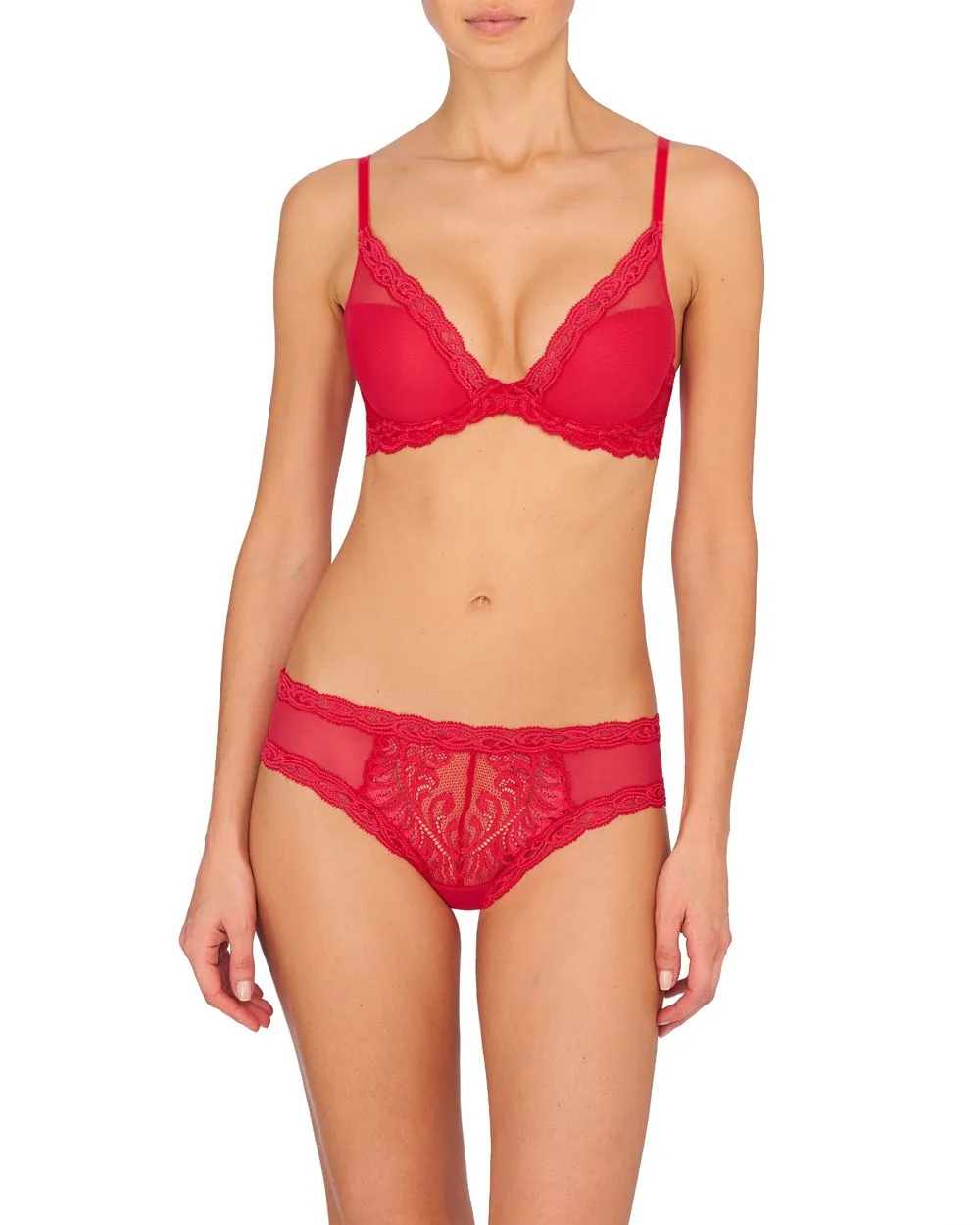Feathers Contour Plunge Bra