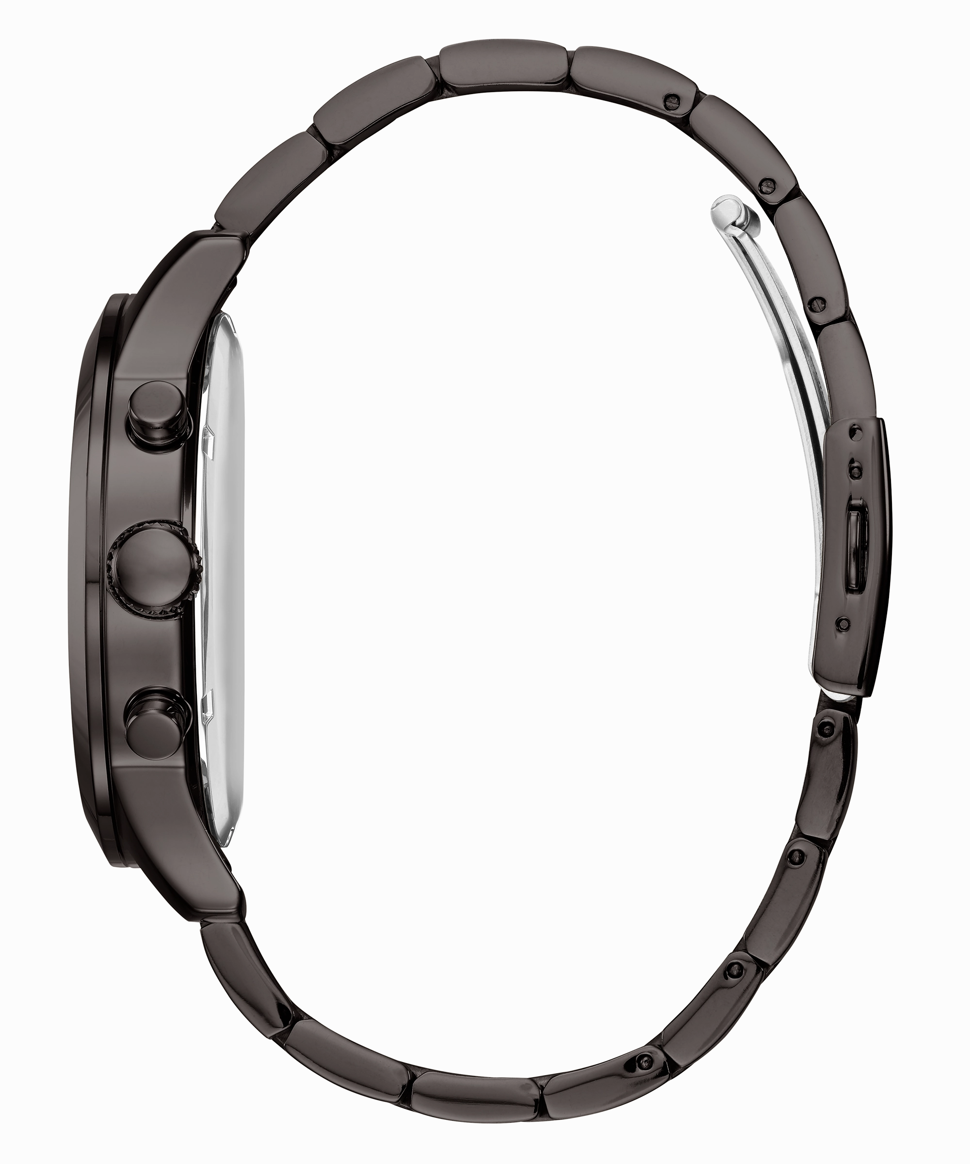 GUESS Mens Gunmetal Chronograph Watch