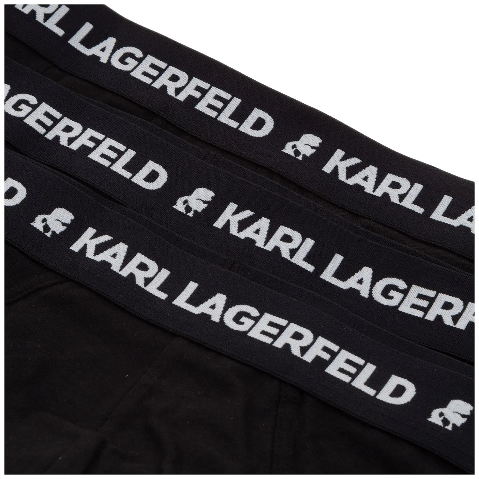 Karl Lagerfeld Logo Three-Pack Briefs