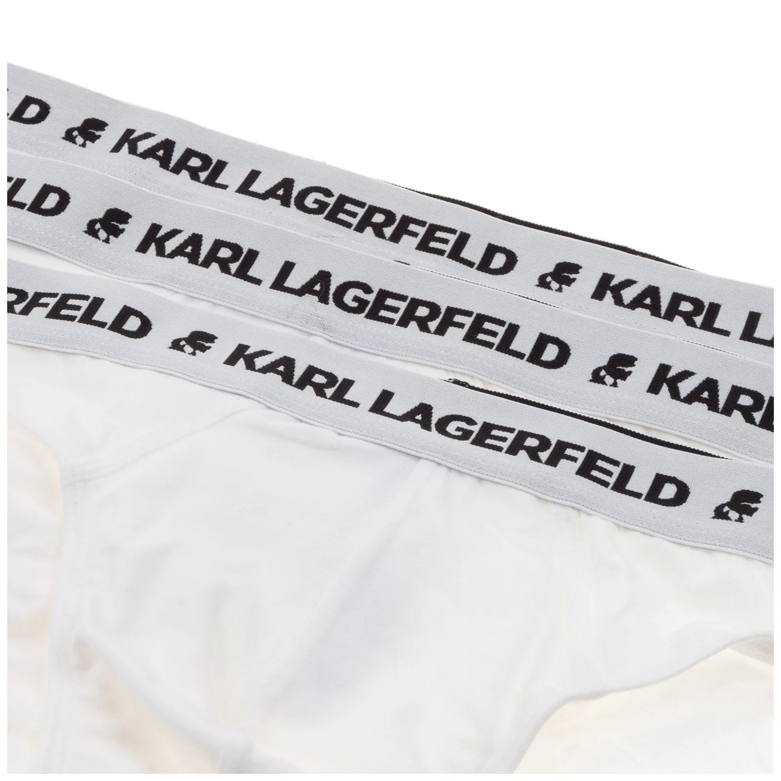 Karl Lagerfeld Logo Three-Piece Briefs