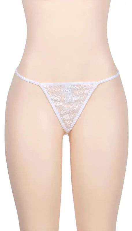Lace G-String - Three Sizes Available