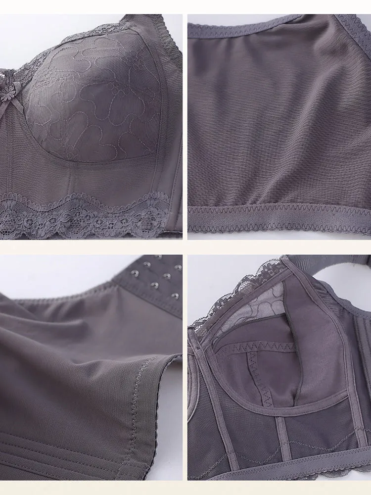 Lace Thin Minimizer Wireless Bra