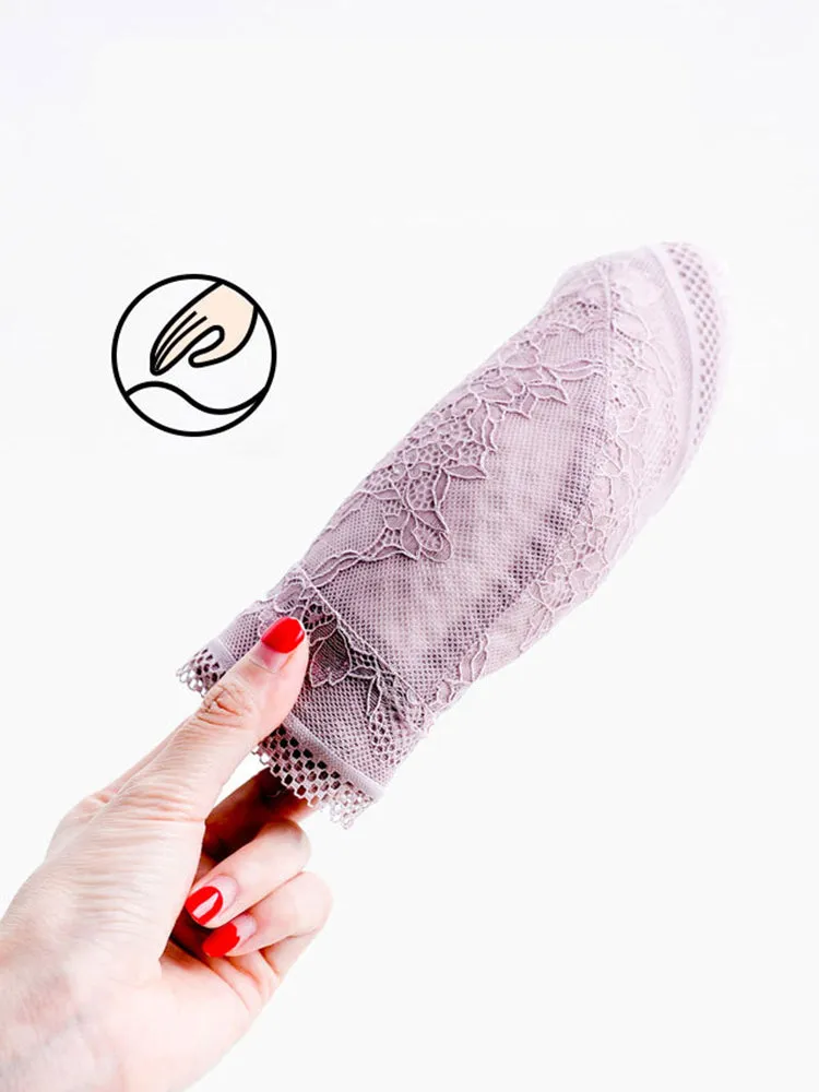 Lace Ultra-thin Wireless Minimizer Bras