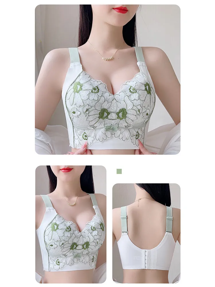 Lightly Wirefree Unpadded Full Coverage Minimizer Bra