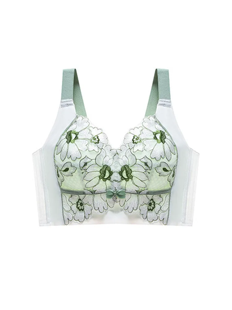 Lightly Wirefree Unpadded Full Coverage Minimizer Bra