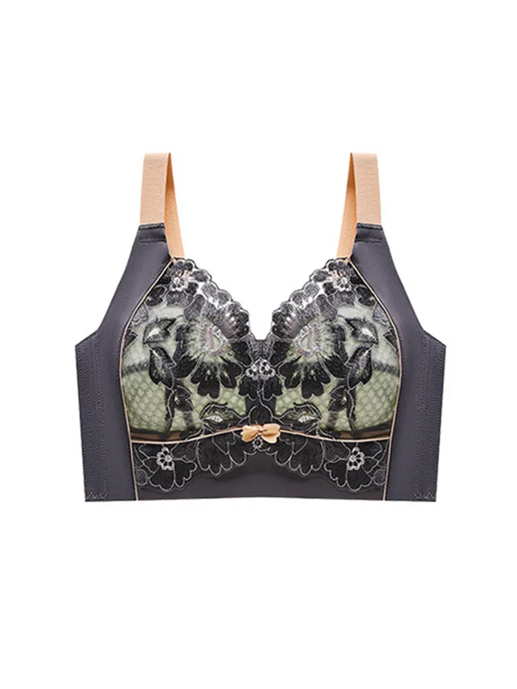 Lightly Wirefree Unpadded Full Coverage Minimizer Bra