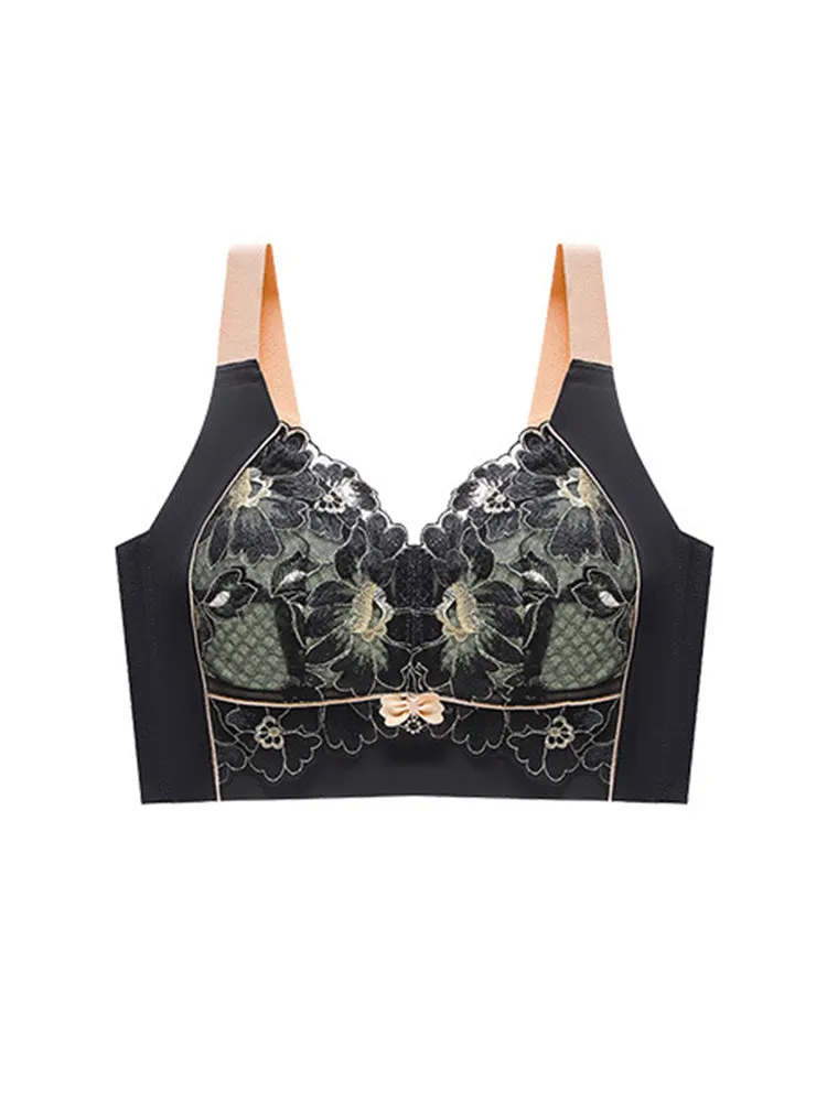 Lightly Wirefree Unpadded Full Coverage Minimizer Bra
