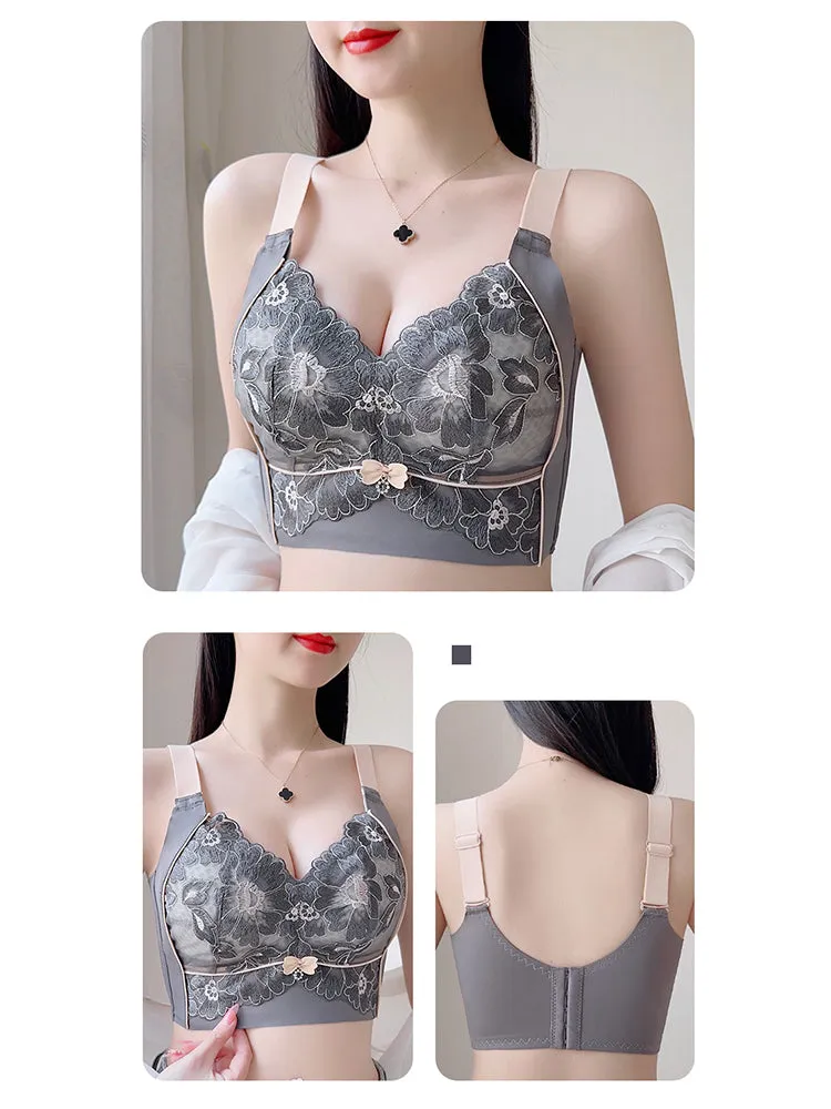Lightly Wirefree Unpadded Full Coverage Minimizer Bra
