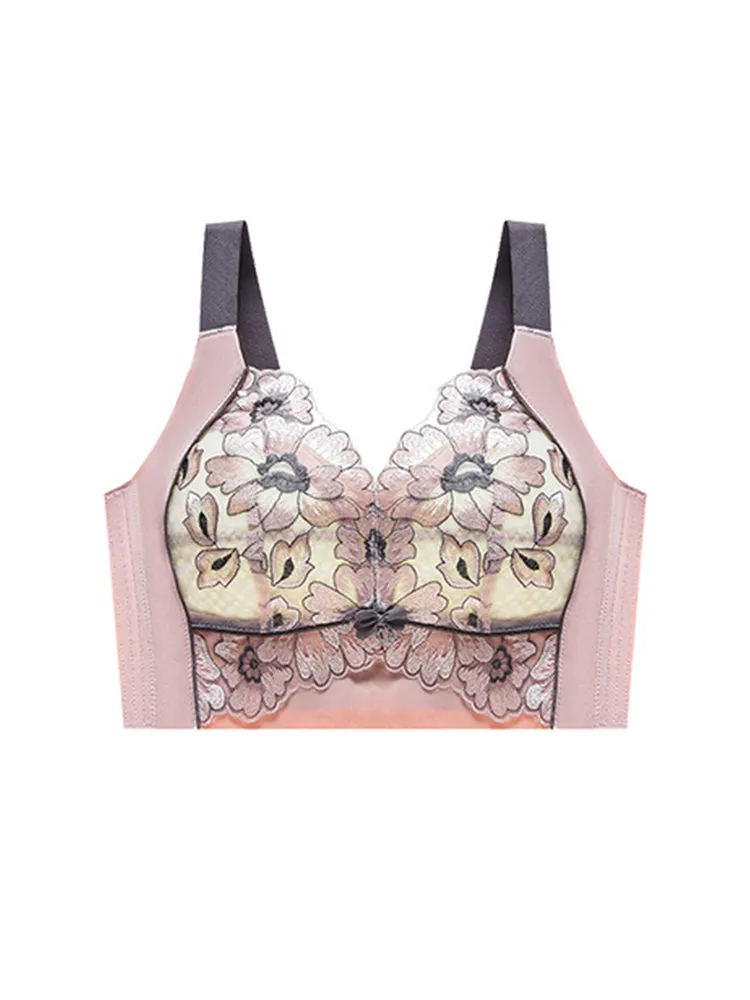 Lightly Wirefree Unpadded Full Coverage Minimizer Bra