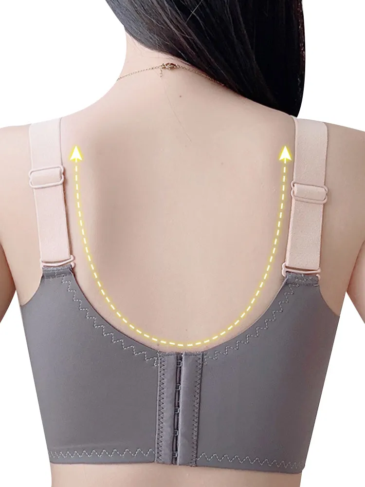 Lightly Wirefree Unpadded Full Coverage Minimizer Bra