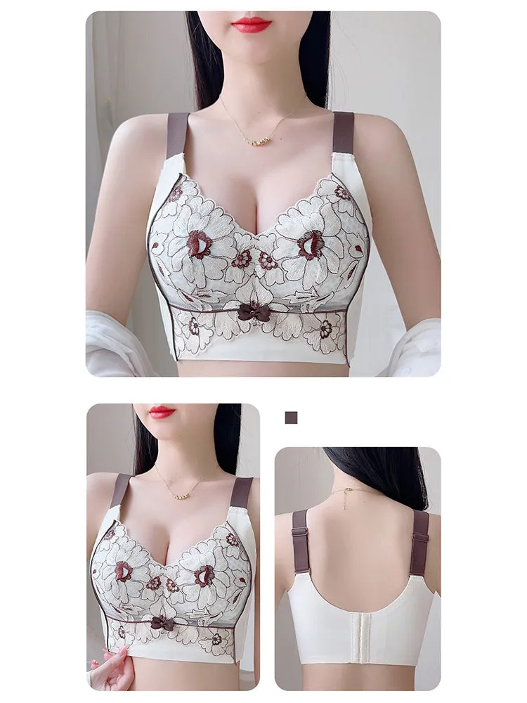 Lightly Wirefree Unpadded Full Coverage Minimizer Bra