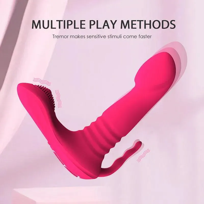 Long Distance Thrusting Panty Vibrator