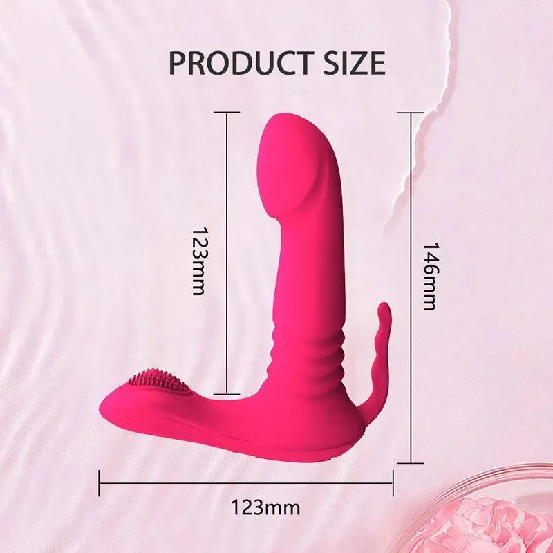 Long Distance Thrusting Panty Vibrator