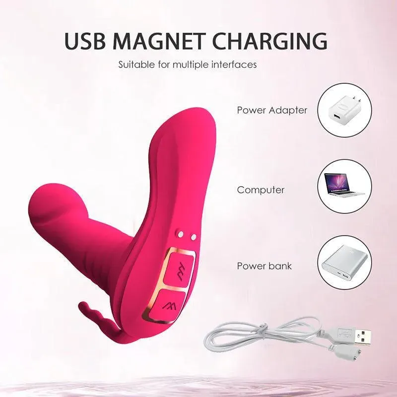Long Distance Thrusting Panty Vibrator