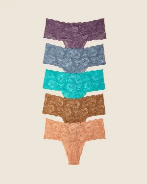 Lot De 5 Tangas Comfie