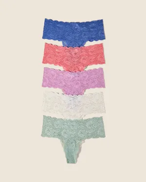 Lot De 5 Tangas Comfie