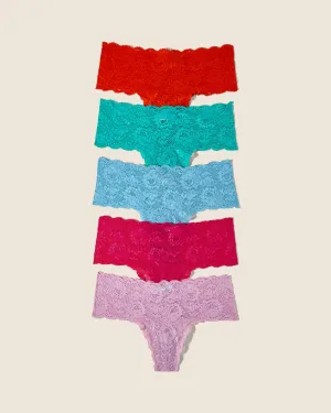 Lot De 5 Tangas Comfie