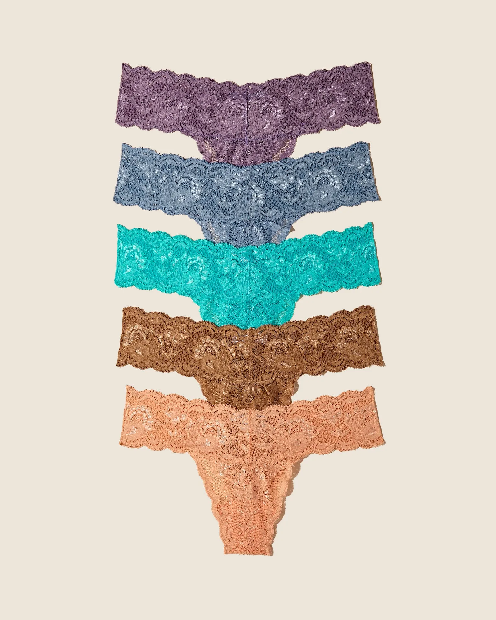Lot De 5 Tangas Cutie