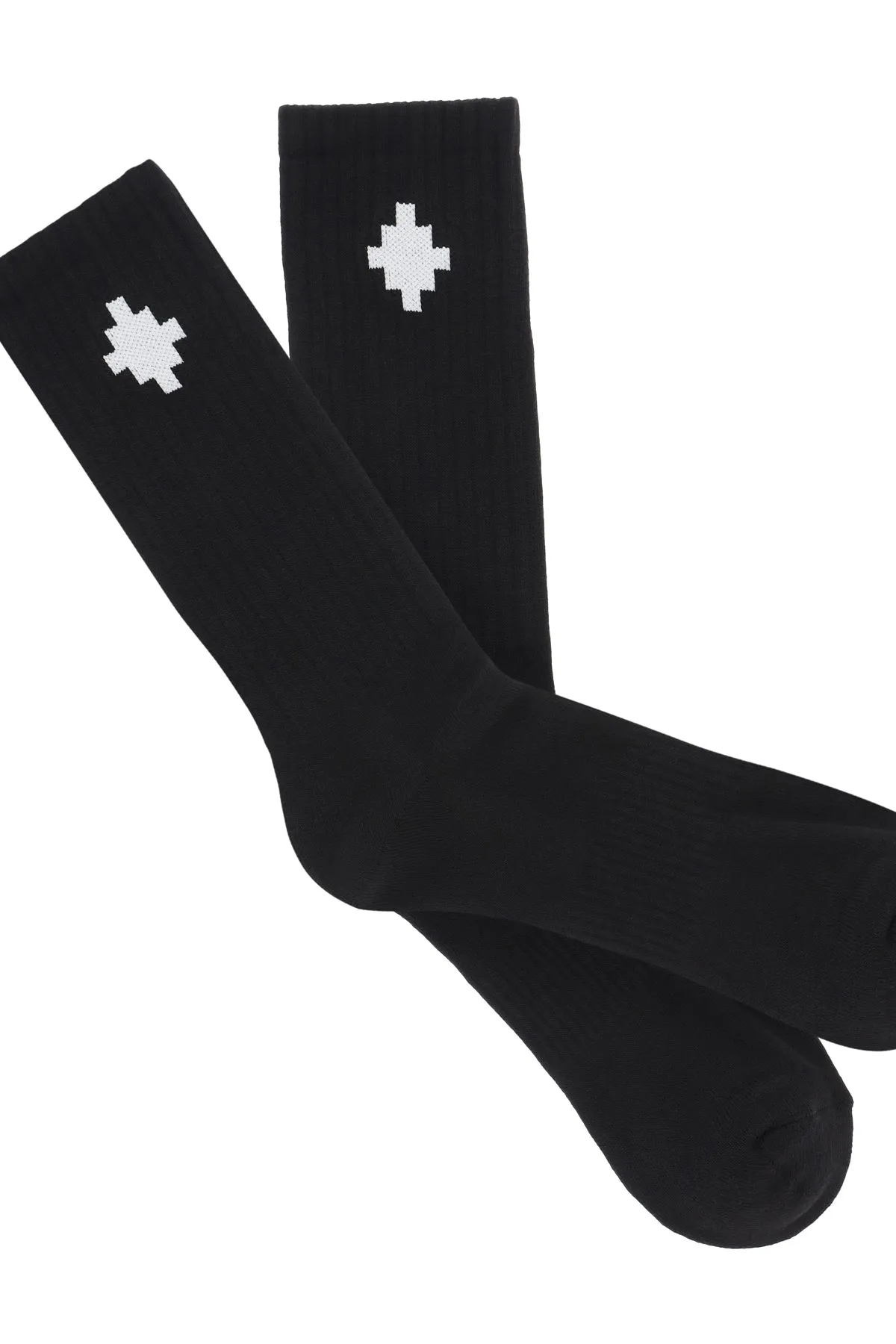 Marcelo Burlon County Of Milan Logo Intarsia Socks
