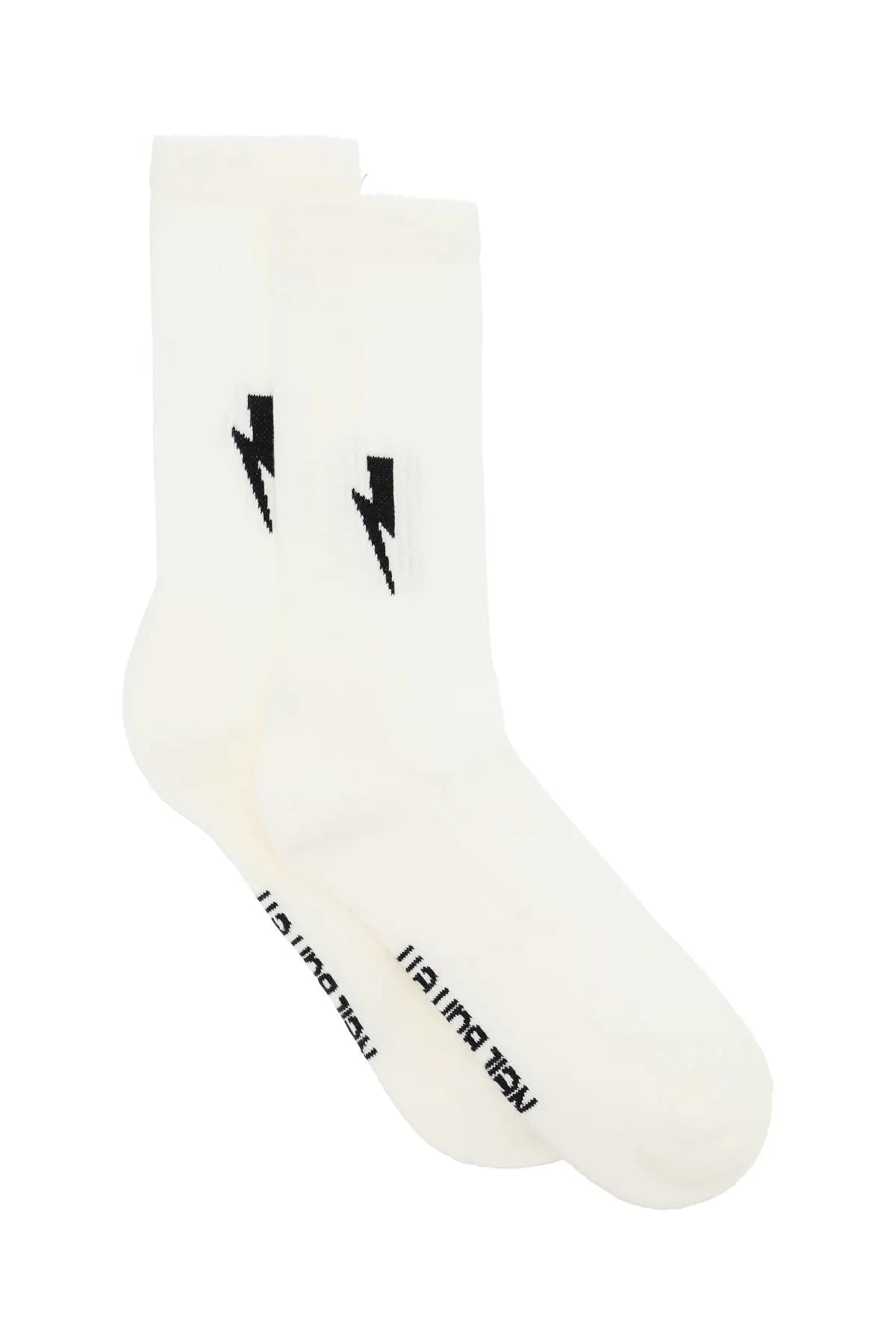 Neil Barrett Logo Intarsia Socks