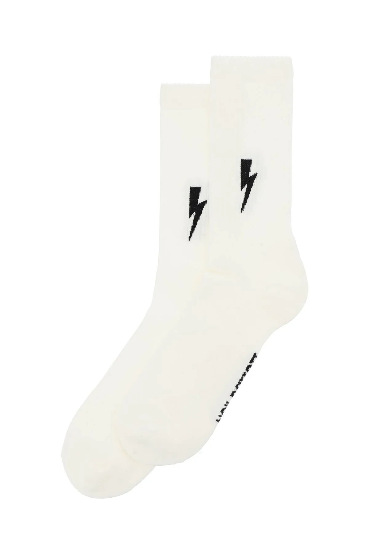 Neil Barrett Logo Intarsia Socks