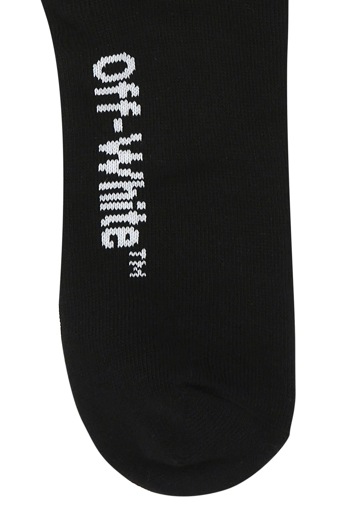 Off-White Logo Intarsia Socks