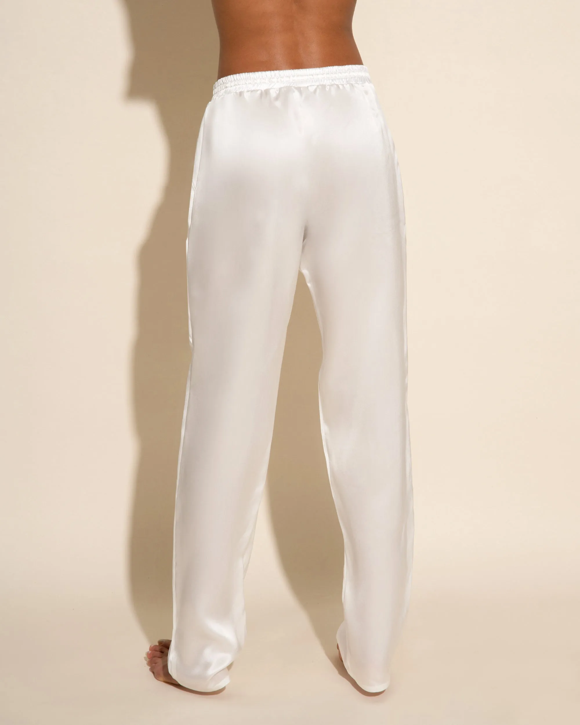 Pantalones De Seda