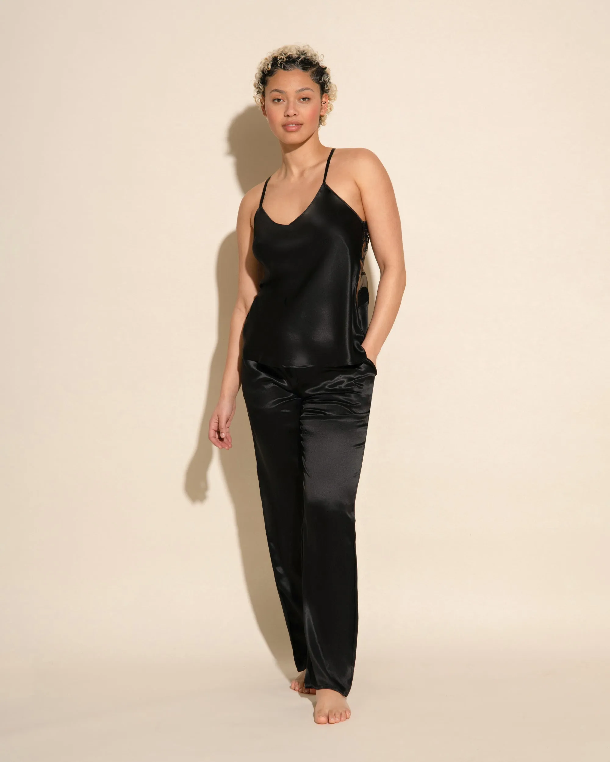 Pantaloni In Seta