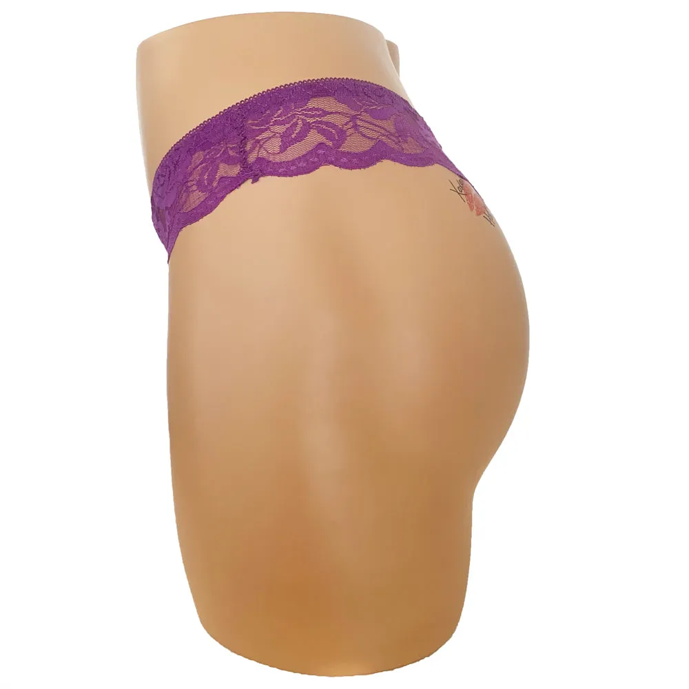 Poison Rose Assorted Lace G-String