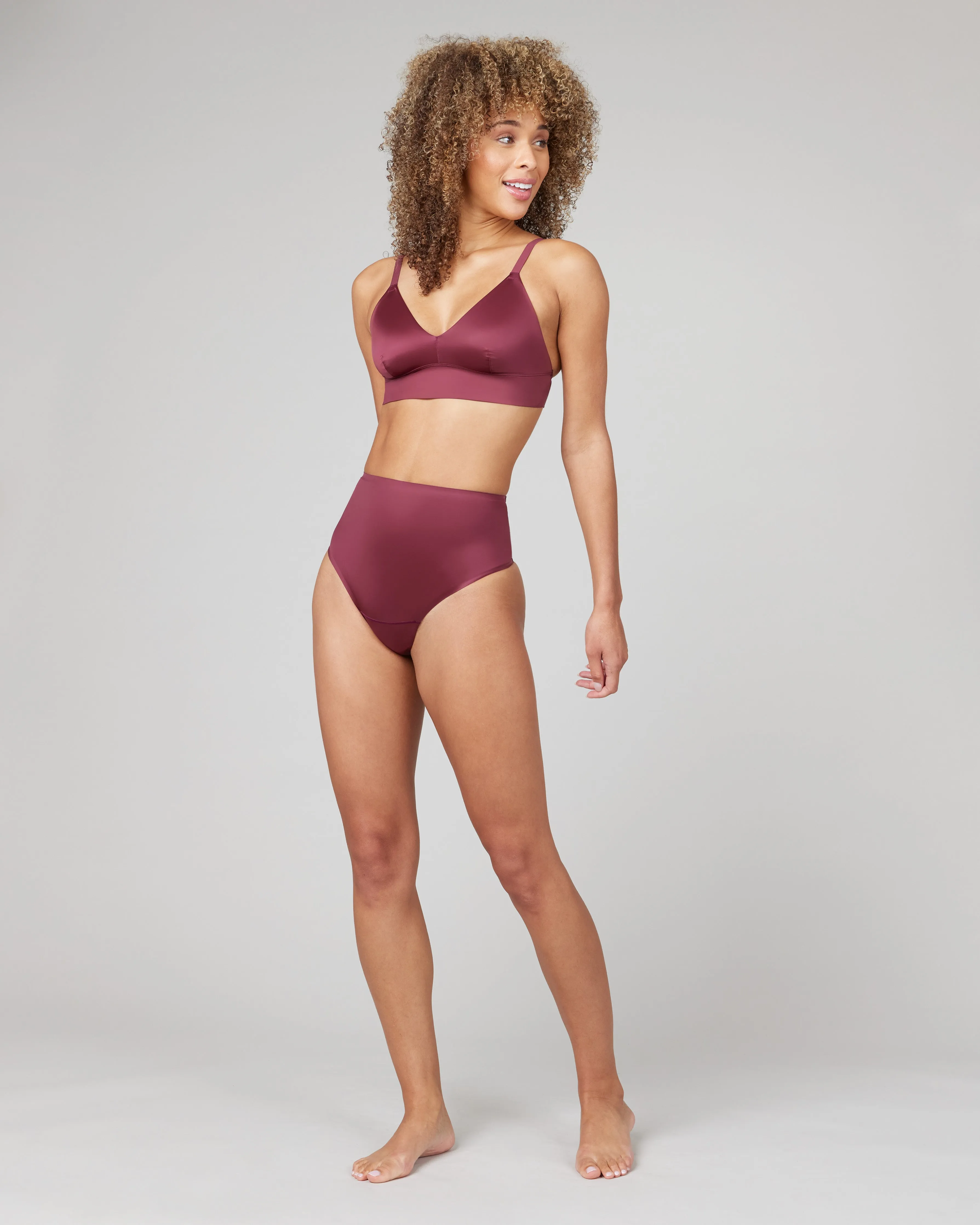 SPANXsmooth™ Satin Thong