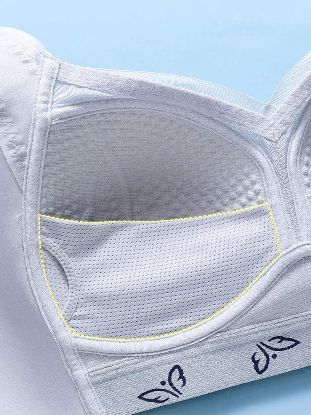 Thin Anti-Sagging Side Support Wire-free Minimizer Bra