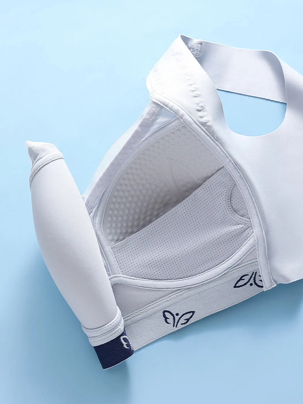 Thin Anti-Sagging Side Support Wire-free Minimizer Bra