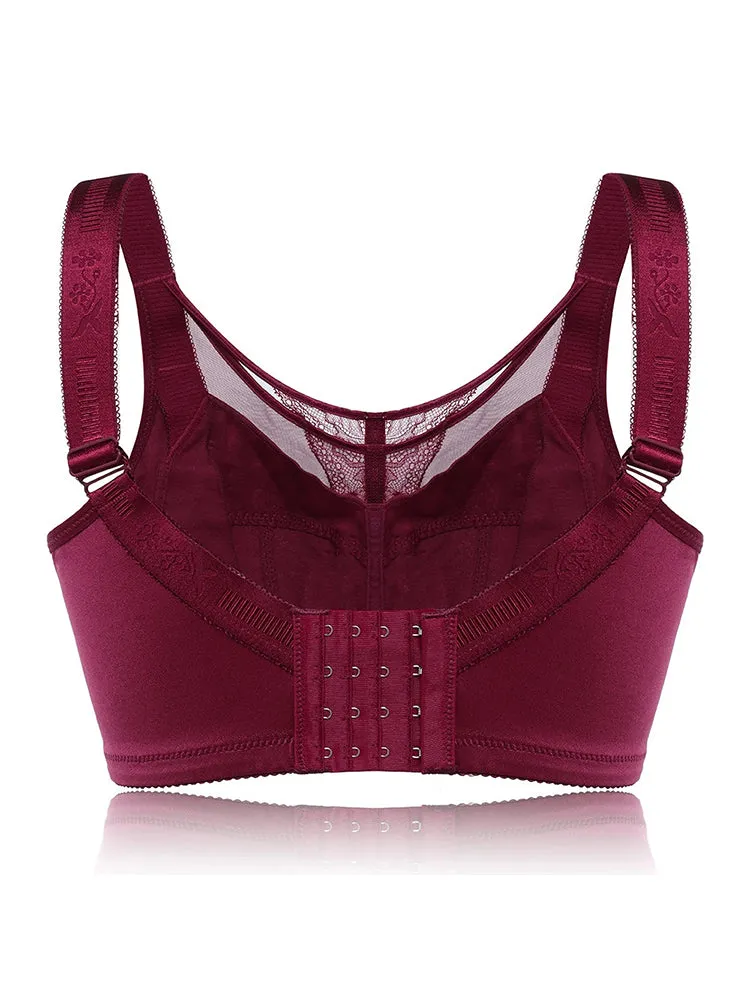 Thin Embroidery Minimizer Bra